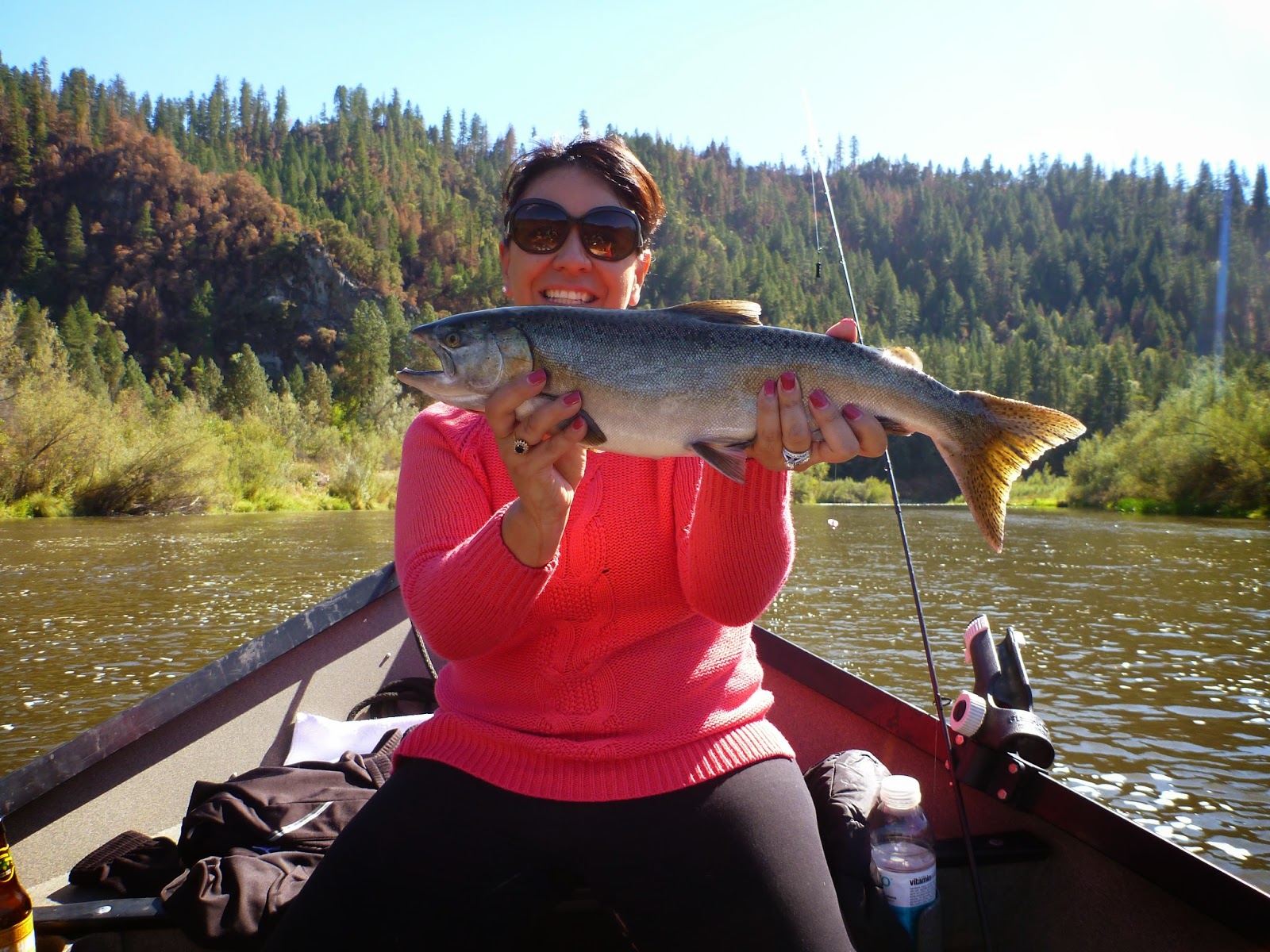 Klamath River Salmon Fishing.