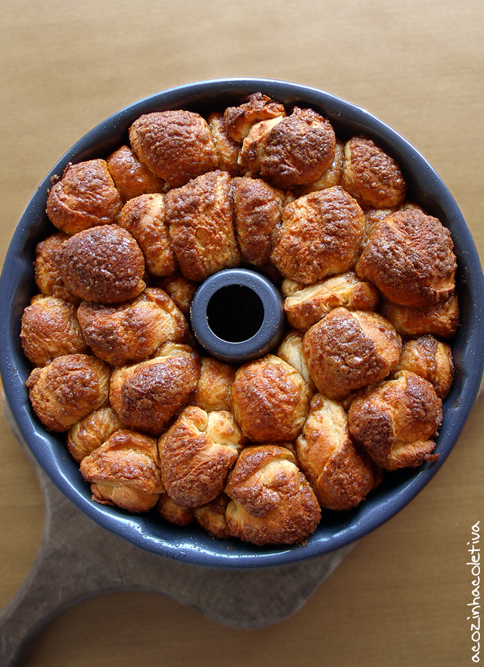 Monkey Bread de Maple e Canela