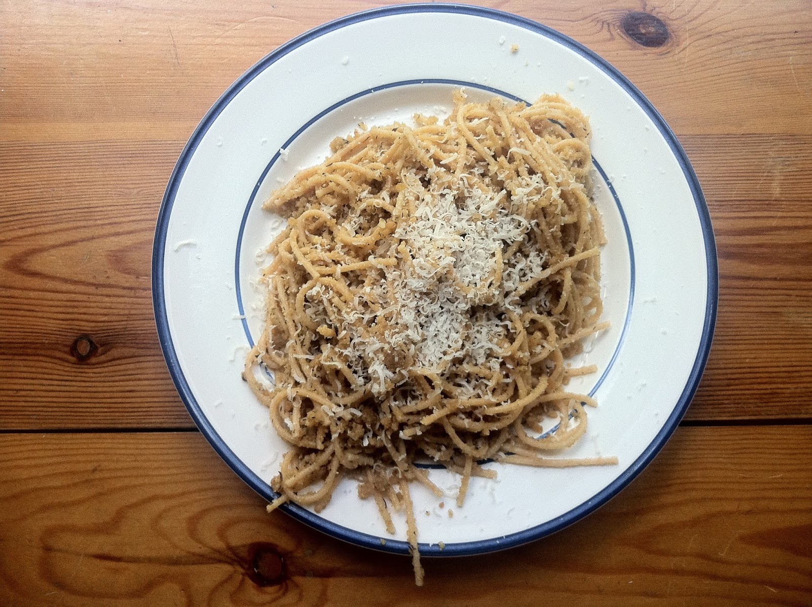 Spaghetti with breadcrumbs Polish Cooking Zuza Zak