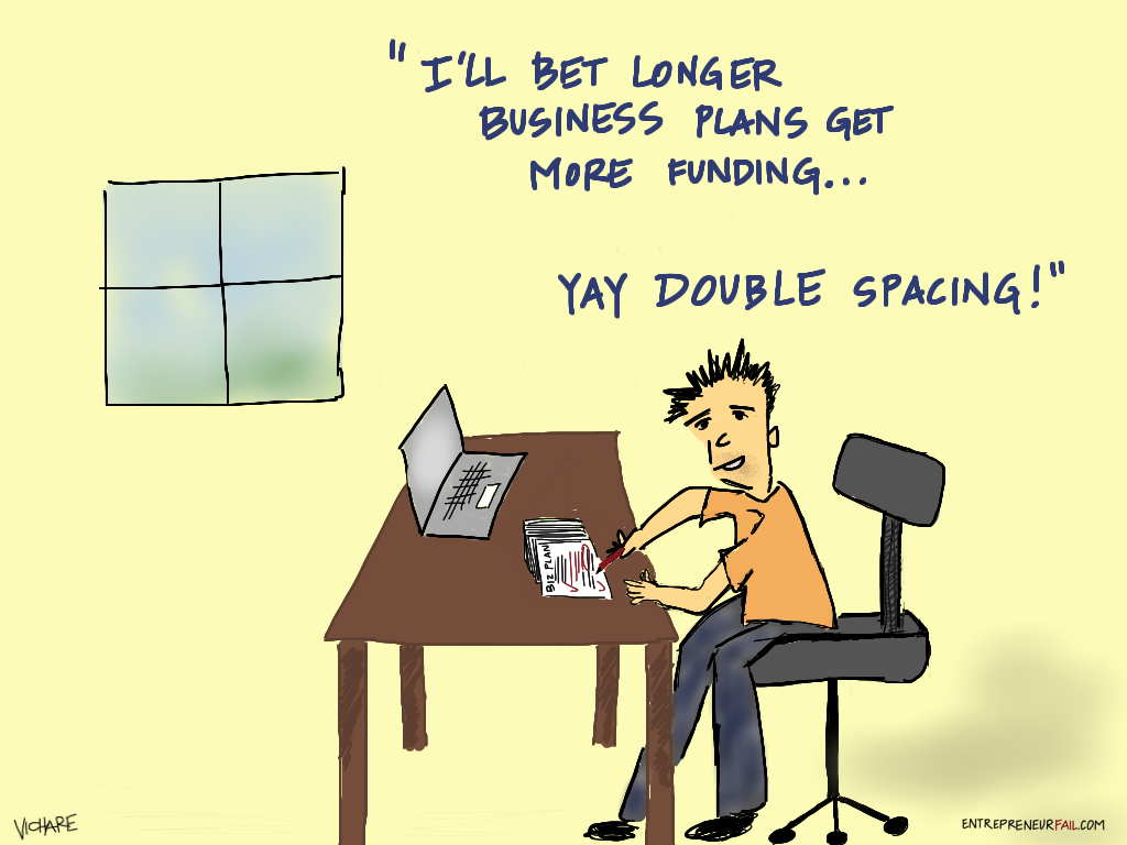 entrepreneurfail A comic about the ironies of entrepreneurship and