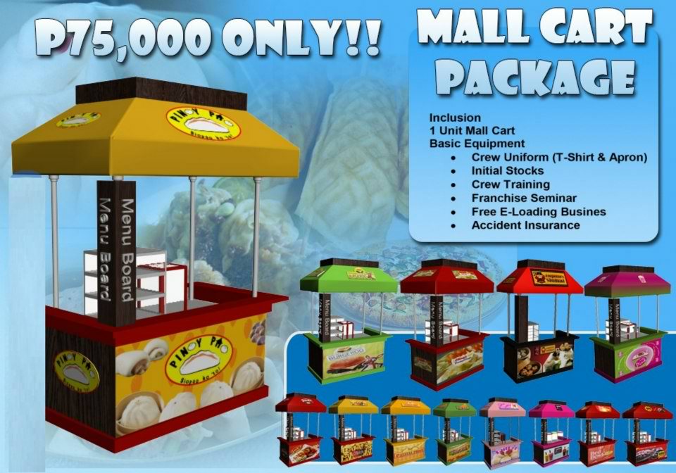 Master of Siomai Franchise Food Cart atbp. Mall Cart Franchise Package