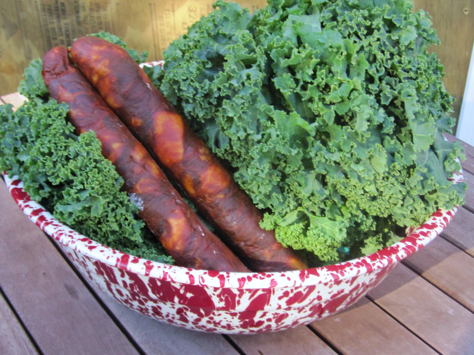 Mama Ozzy's Table Portuguese Kale and Chorizo Soup