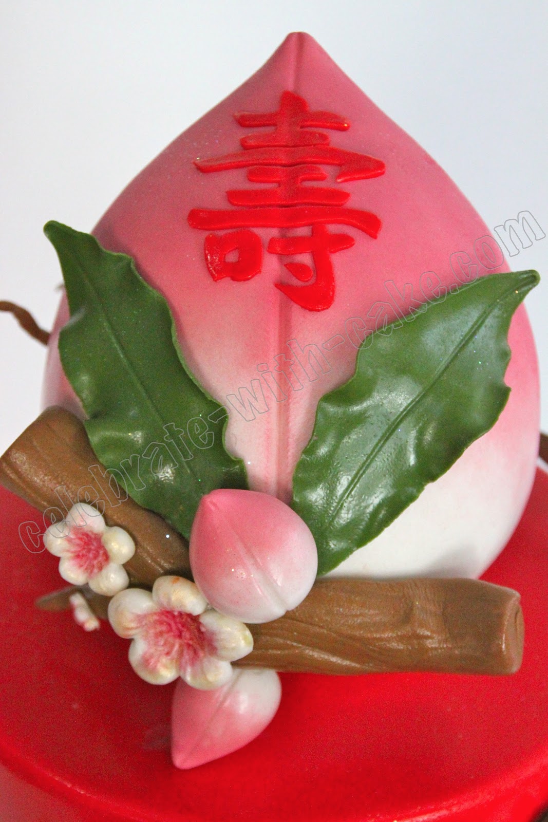 Celebrate with Cake! Cherry Blossom Longevity Cake Celebrate with Cake! Cherry Blossom Longevity Cake