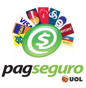 Aceitamos todos os cartões