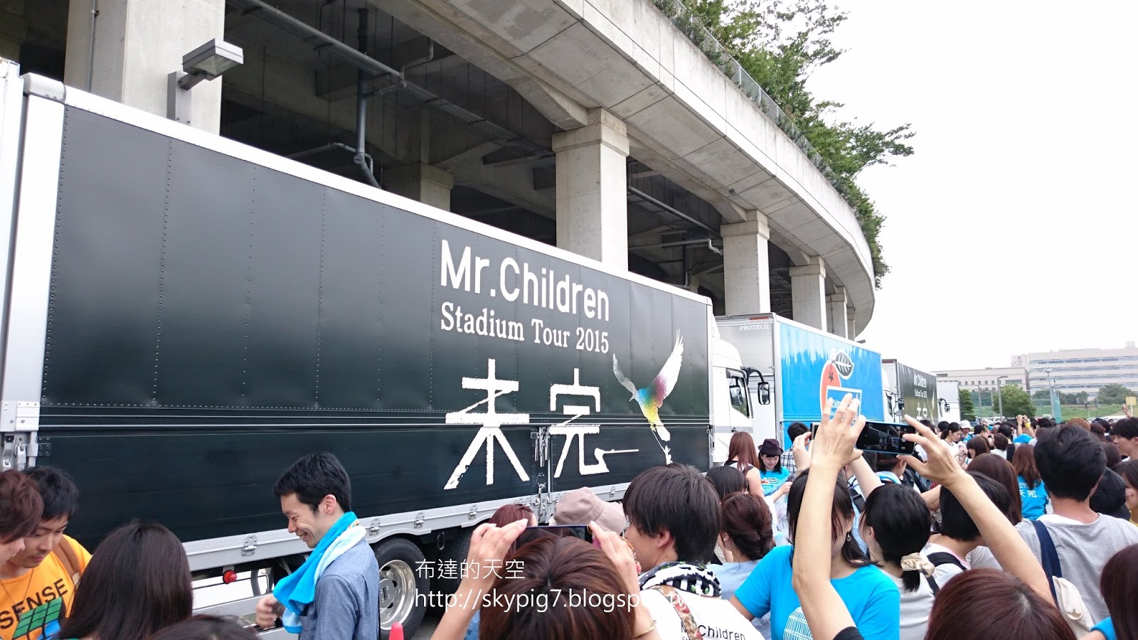 橫浜 Mr Children演唱會15 09 05 布達的天空