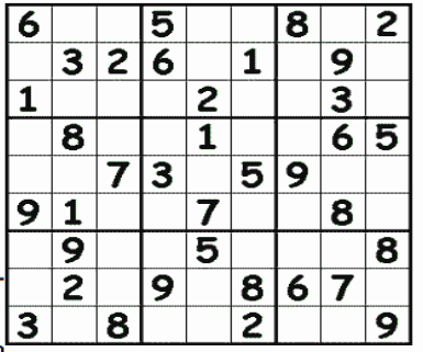 Sudoku - nível fácil