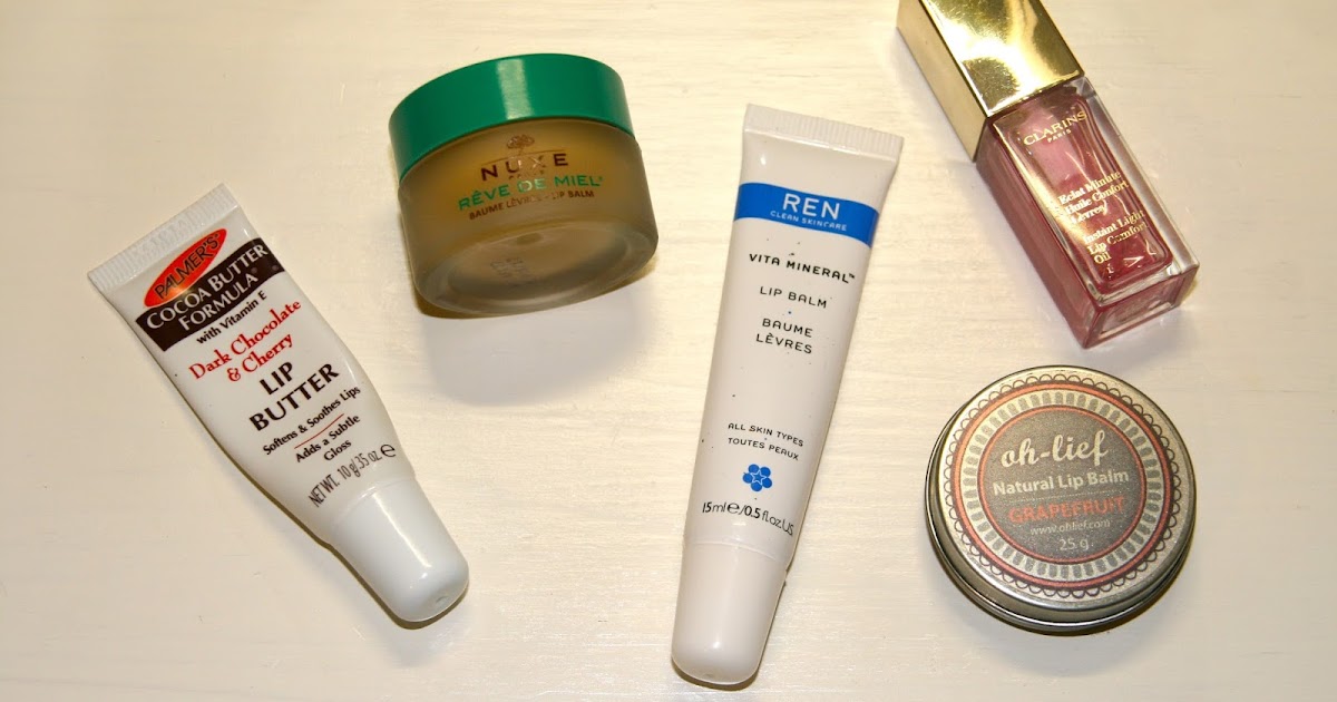 Suzy Qtip Five Favourite Lip Balms for Winter