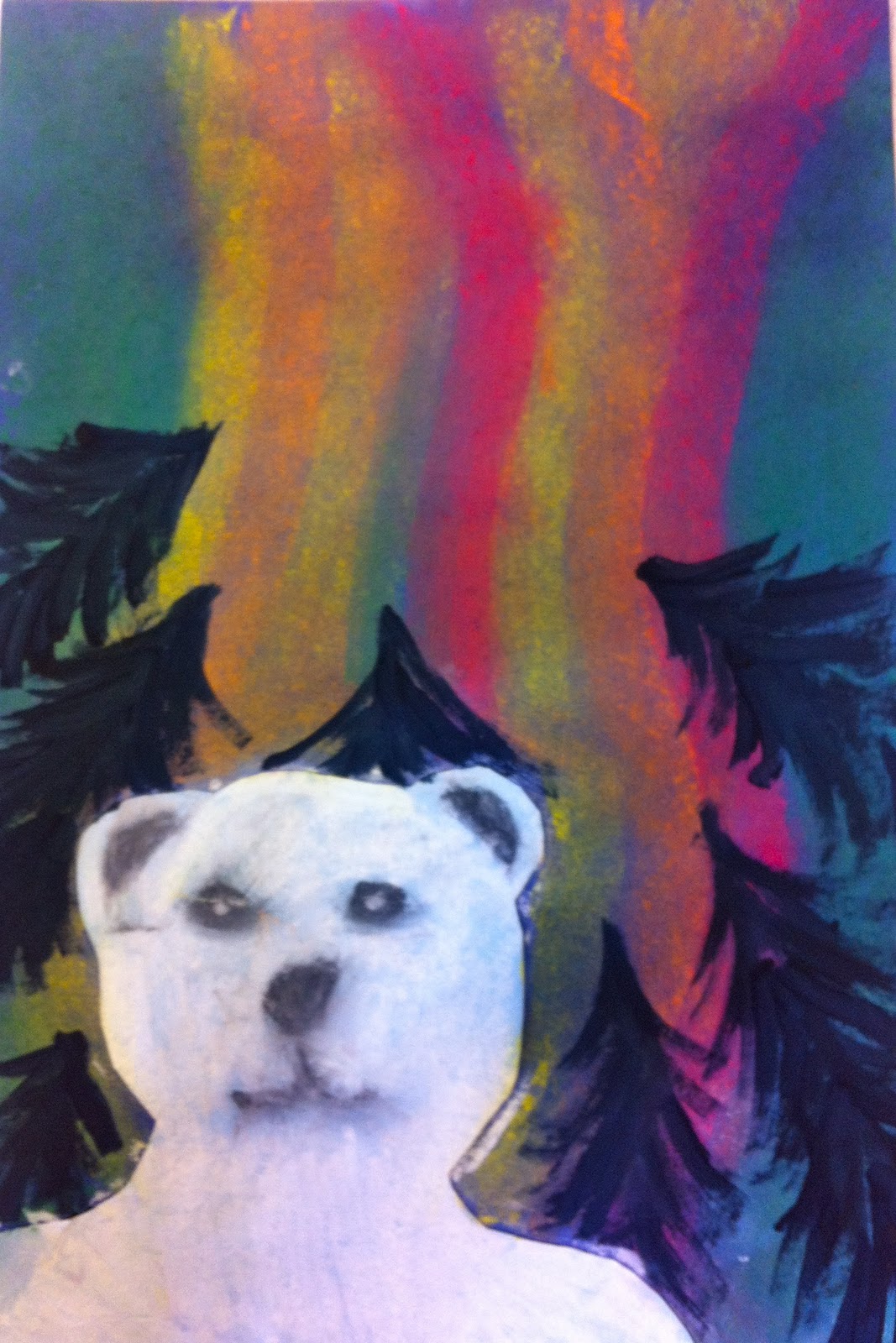 Expression of Imagination "Polar Bears Under the Northern Lights" by