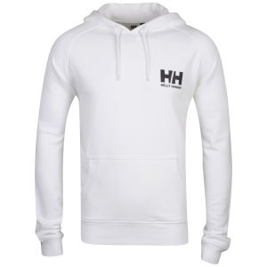 Helly Hansen Men's HH Logo Hooded Sweatshirt - White