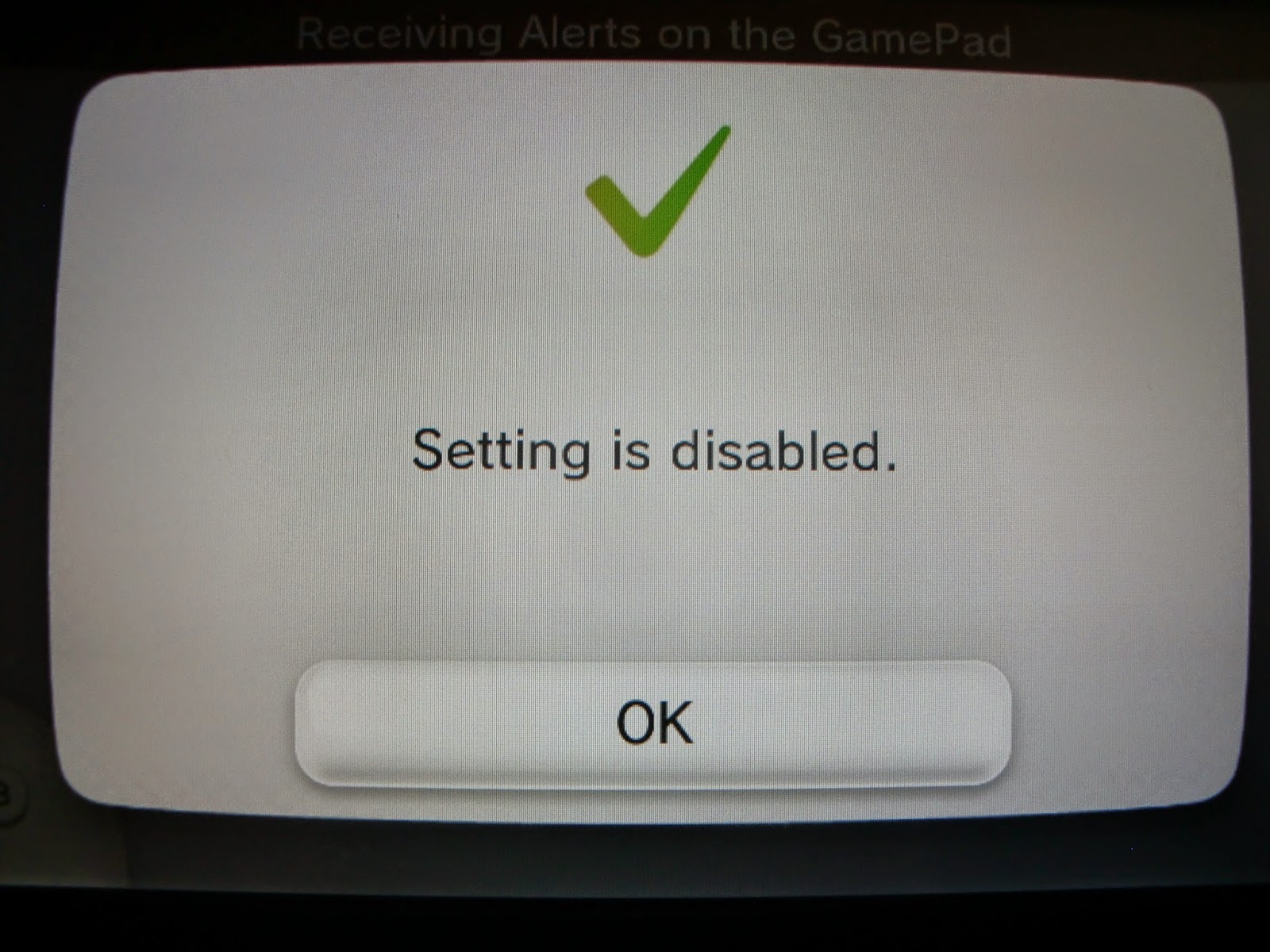 Kiblitzing... Thanks but No Thanks Disabling Alerts on the Wii U's Quick Start Menu