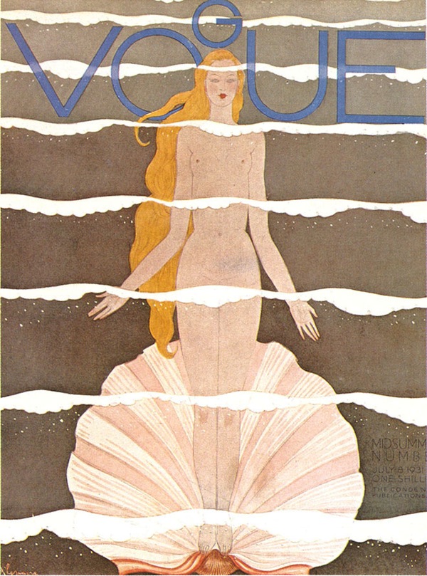 brandflakesforbreakfast 'vogue' covers from the early 20th century