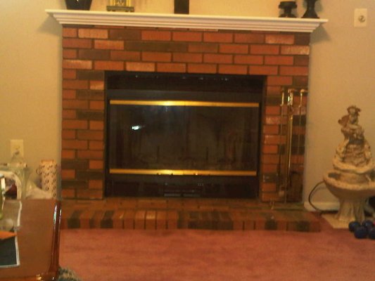 Brick Fireplace Surrounds7