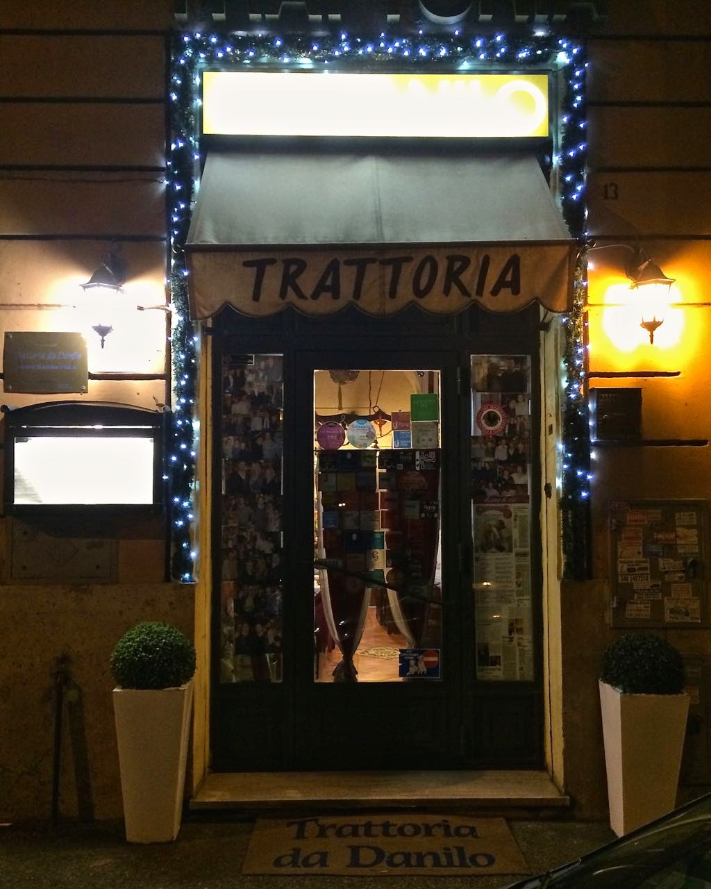 Eating in Rome // Trattoria Da Danilo  