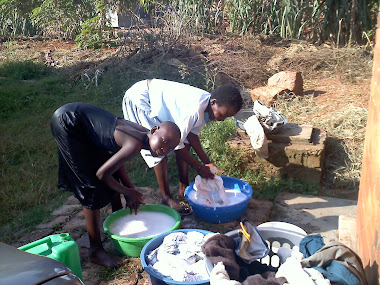 washing in Africa