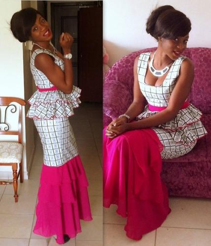 simple ankara skirt and blouse styles