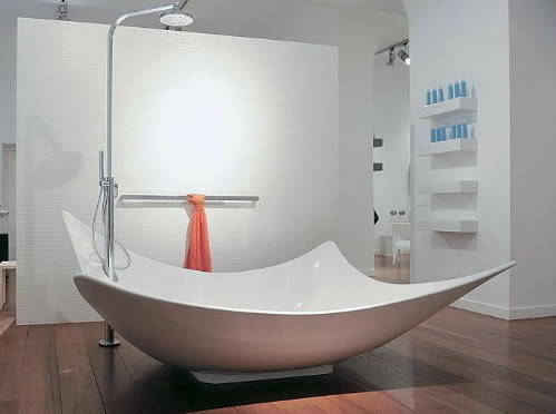 Multinotas: bañeras modernas