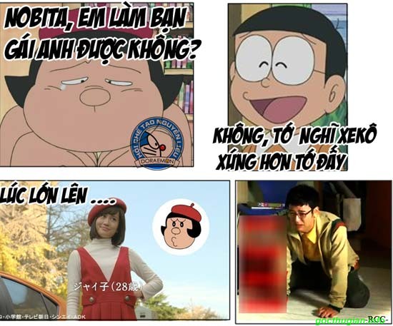 Đôrêmon chế - chung thủy mà vô tâm