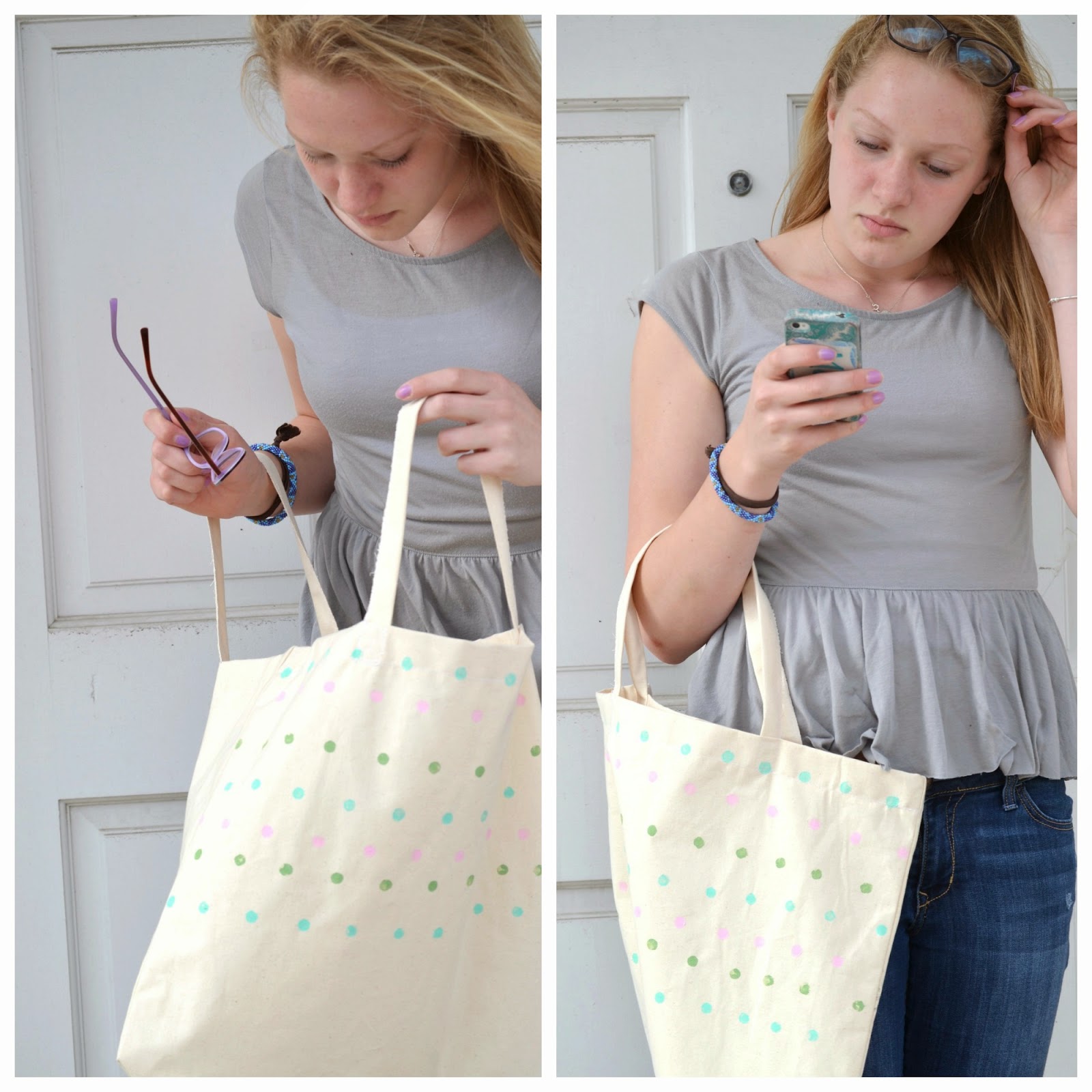 Tote Bag DIY THE LOLLY PROJECT