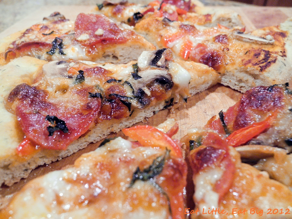 Eat Little, Eat Big Recipe for Herbed Pizza DoughSecret Recipe Club