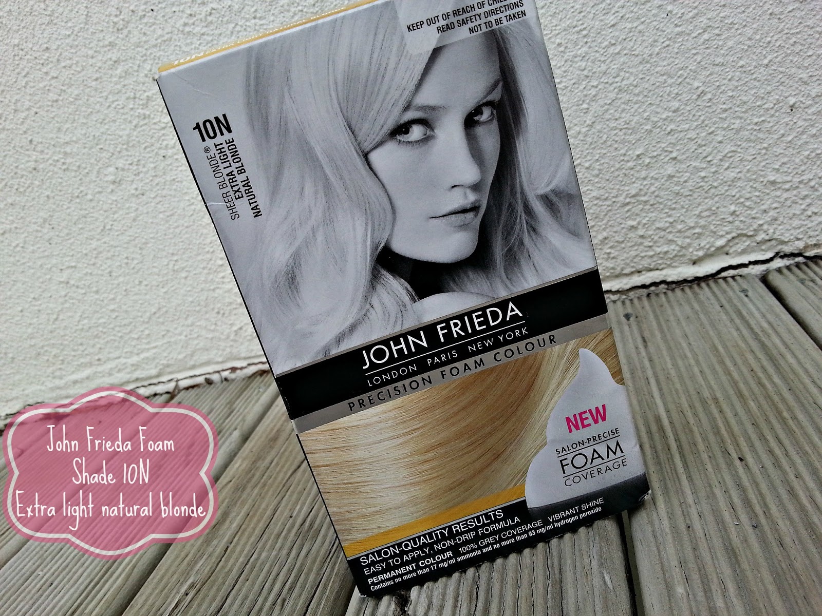 Confessions Of A Blonde Review John Frieda Foam Extra Light