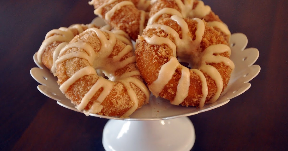 Recipe Mini Cinnamon Doughnuts with Brown Butter Drizzle Sophie Loves Food