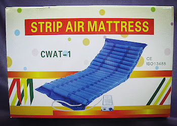 Anti decubitus air ripple mattress cell type