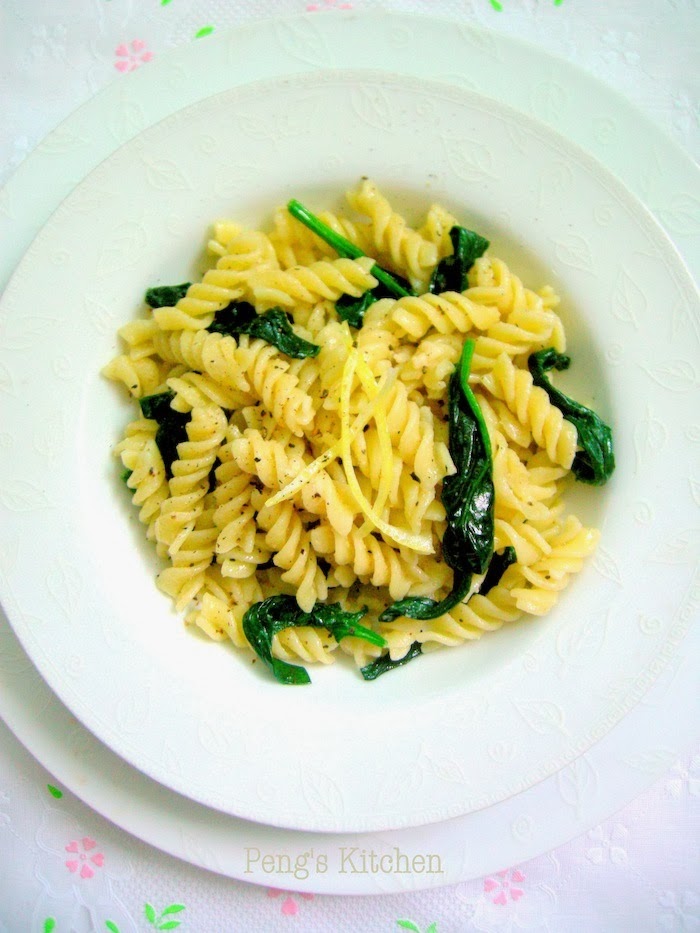 Peng's Kitchen LemonTahini Pasta