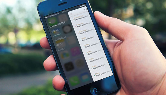 iOS 7 Notes iOS 7 (wip) by Luboš Volkov