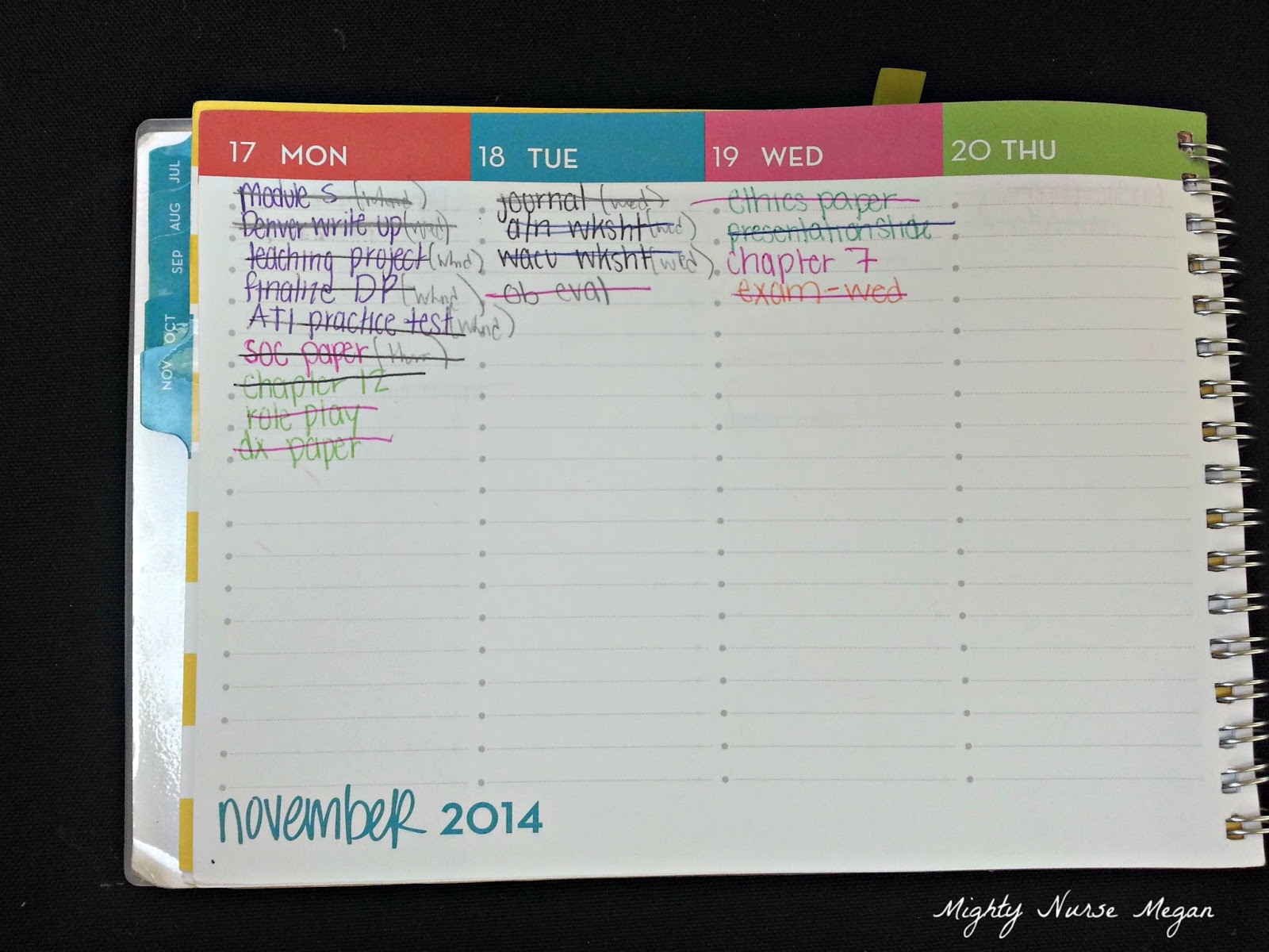 how to make a homework planner