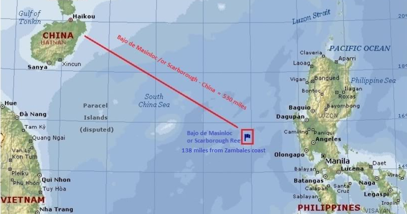 Bajo De Masinloc Map Aquino Just Gave Away Our Panatag Shoal To China? ~ Marinduque Rising