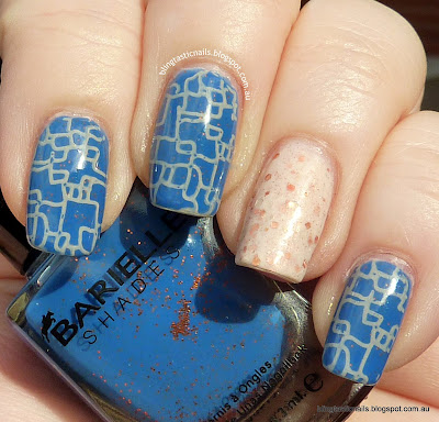 Barielle Falling Star and Dollish Penny, Penny, Penny with Stamping