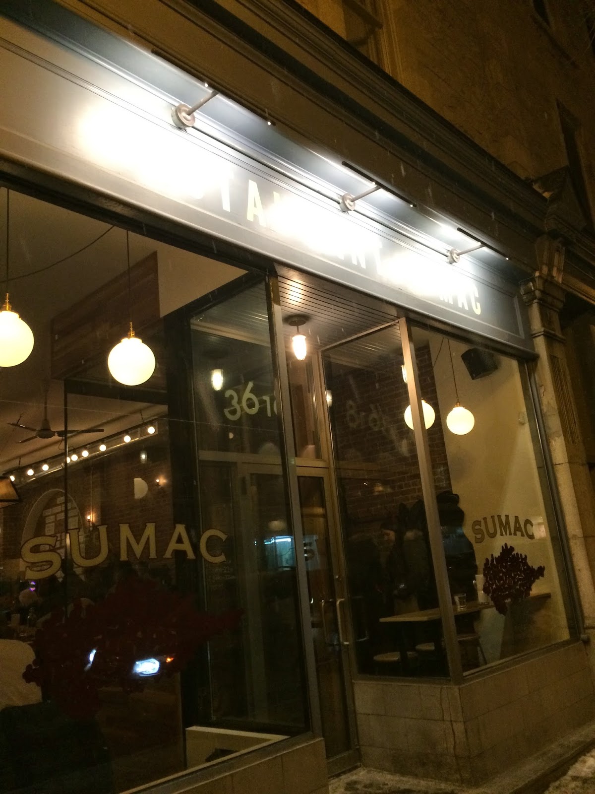 Eating Out Montreal Sumac