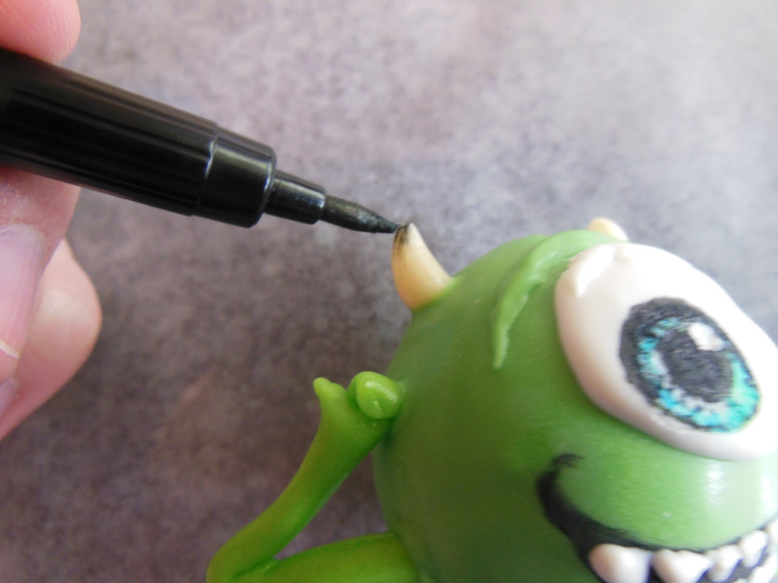 wazowski mike cake pops inc monster admire sit job