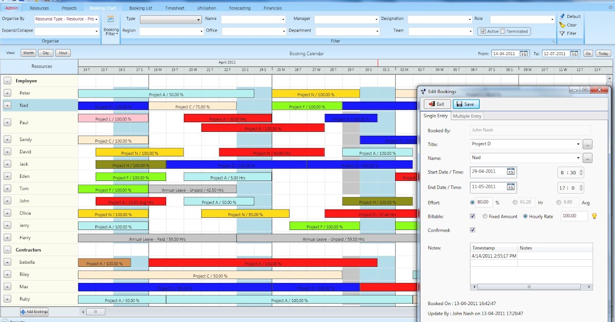 employee scheduling system and customers