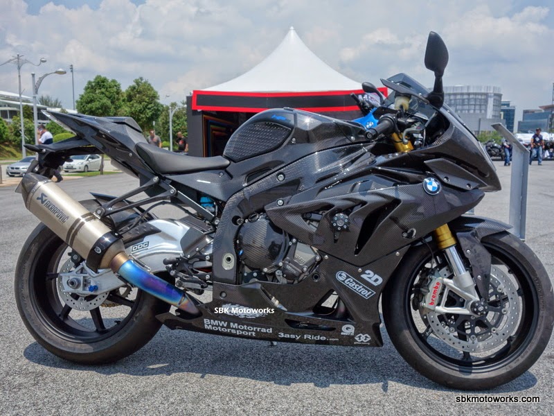 SBK Motoworks: BMW HP4 Full carbon fiber parts