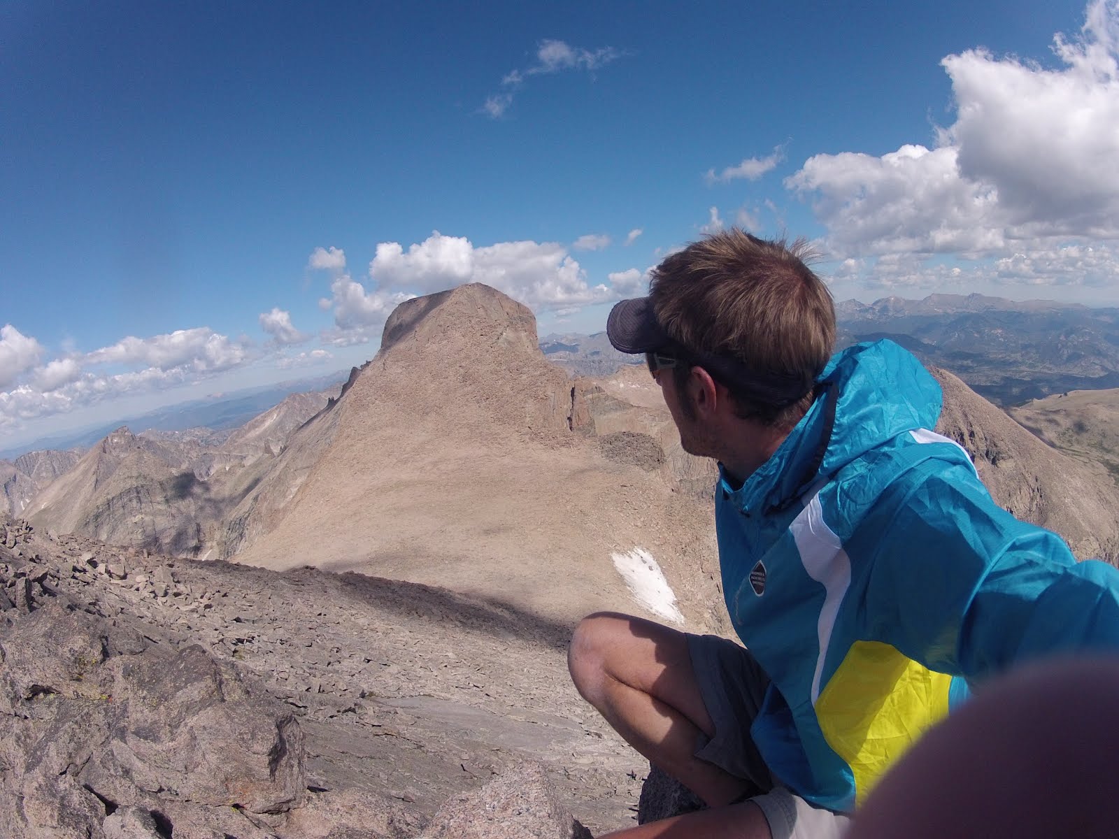 Front Range Rambler Mt. Meeker and Long's from Loft Route