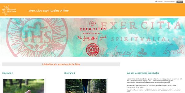 EJERCICIOS ESPIRITUALES ONLINE