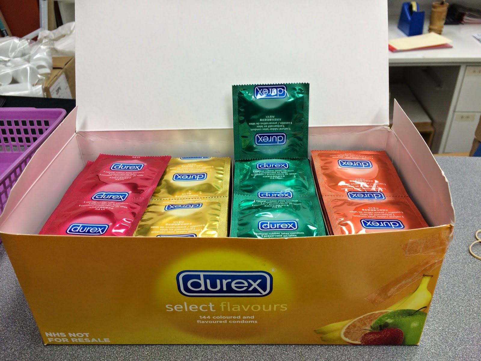 THE PILL COUNTER What?! I am lacking two greenappleflavoured condoms