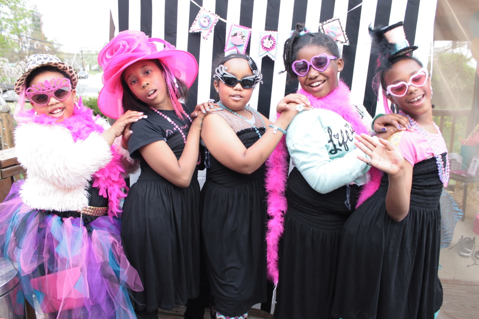 Cupcake Wishes & Birthday Dreams Fashionista Dress Up Party Photo Booth Ideas