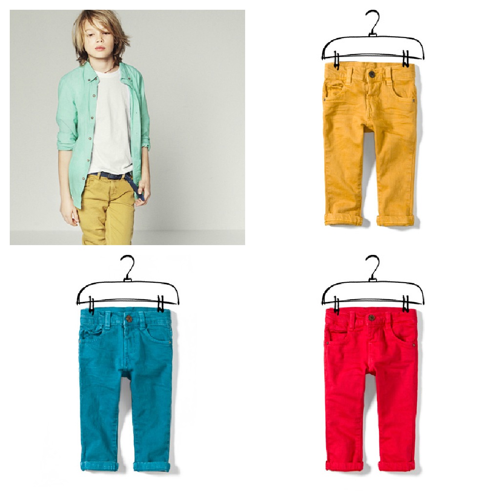 TRENDY KIDDOS BLOG BOY'S COLORED JEANS