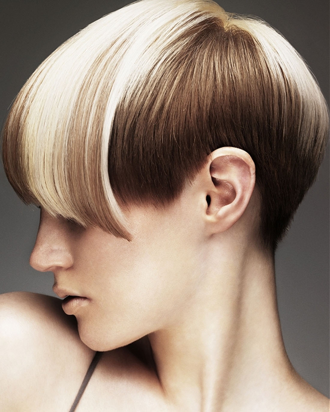 Haircuts with Short Hair Two Colors Haircuts with Short Hair Two Colors