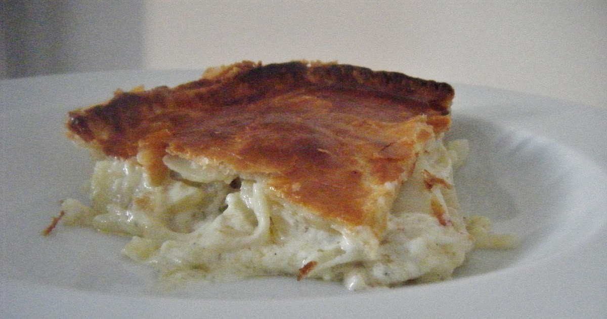 the Best Recipes Three Cheese, Onion and Potato Pie