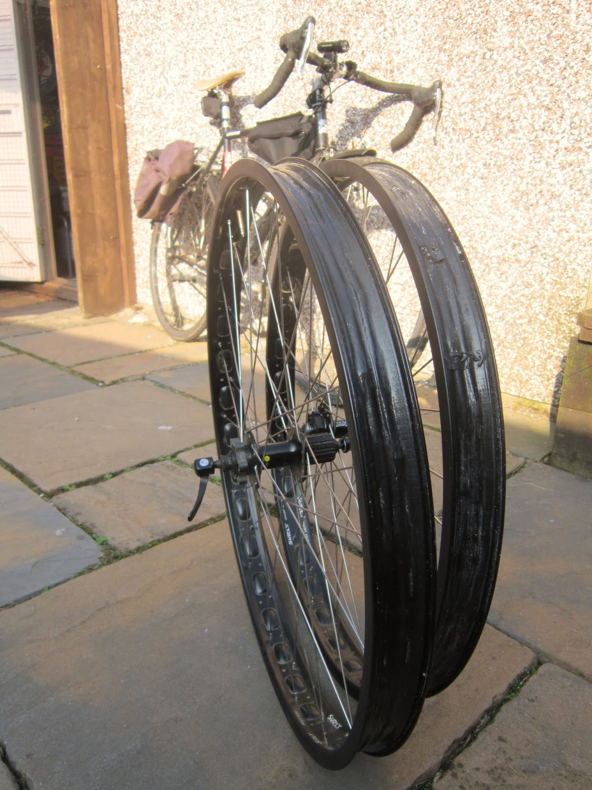 surly rabbit hole 26 wheelset