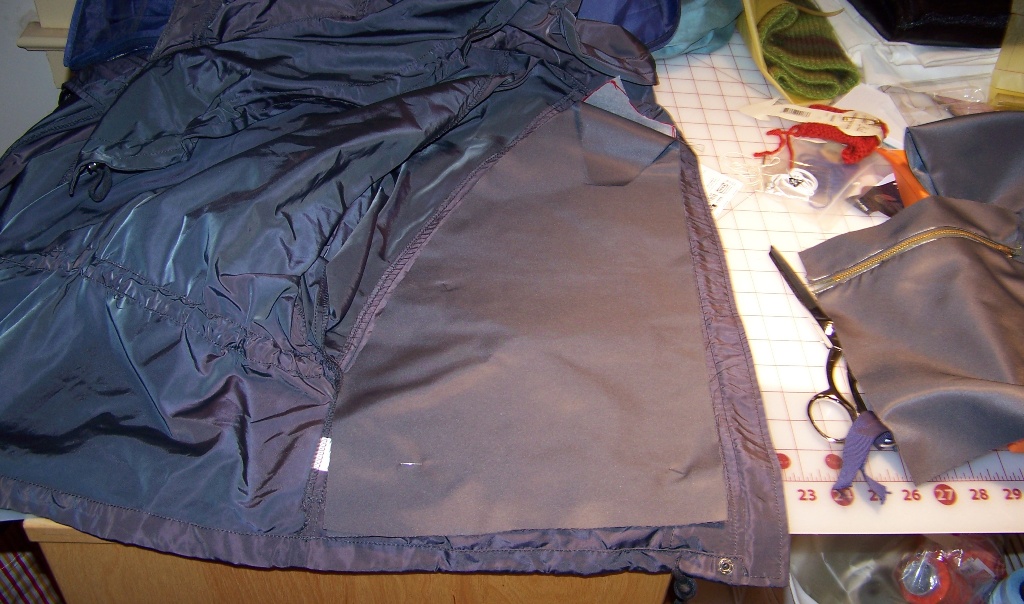 ernie k designs Adding pockets to existing jackets