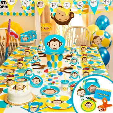 Kids Party Store Mod Monkey Party Supplies