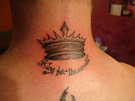 Crown Tattoo Design