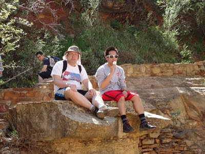 Larry and me at Slide Rock