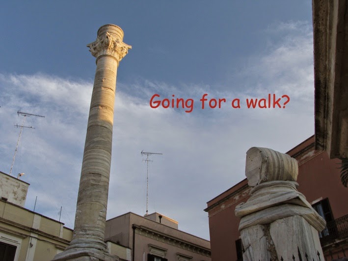 Colonne romane - going for a walk Ilaria
