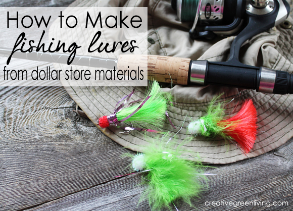 father s day gift idea how to make fishing lures creative green