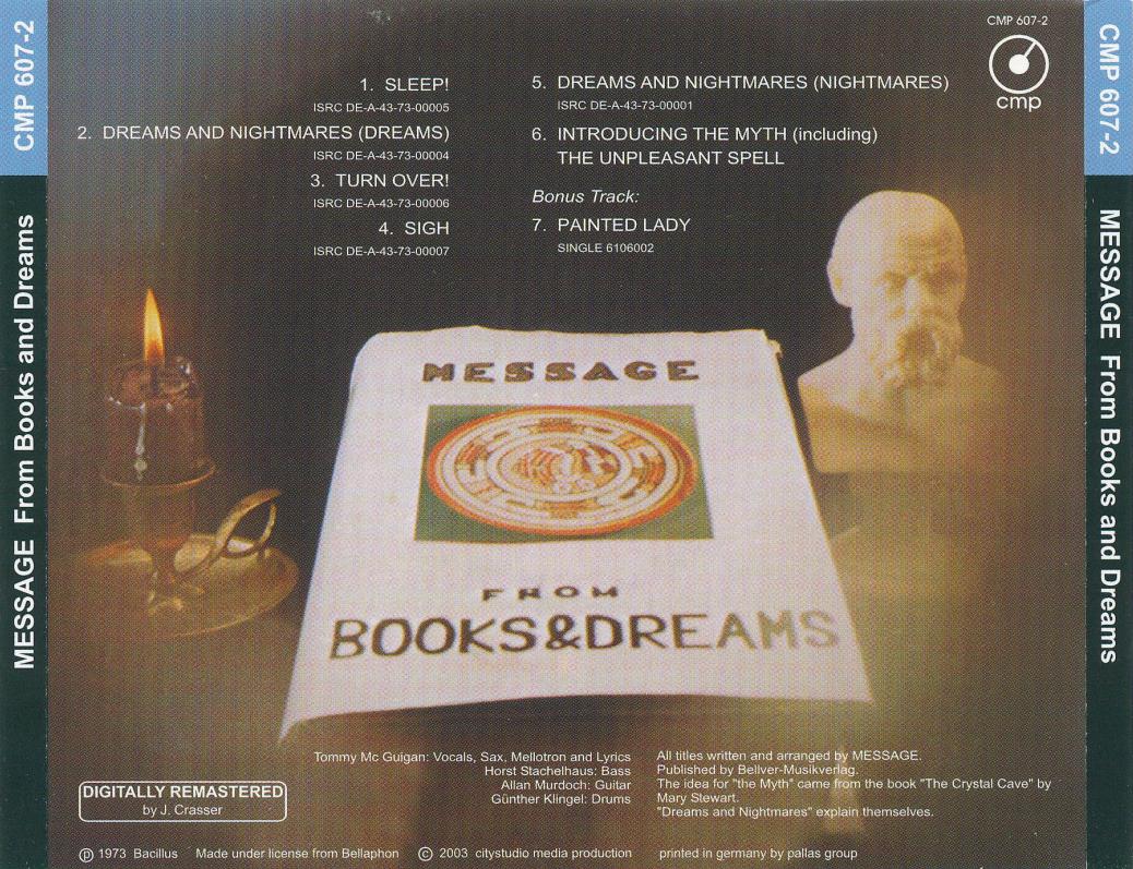 Message From Books And Dreams (1973) (2003 Remaster) [APE]